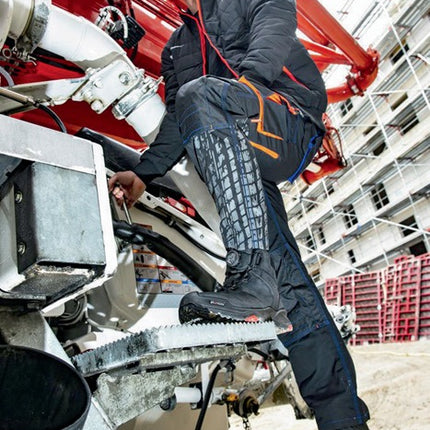 Bottes de sécurité BAAK Braxton taille 45 noir/rouge ( 8000600321 )