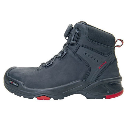 Bottes de sécurité BAAK Braxton taille 45 noir/rouge ( 8000600321 )