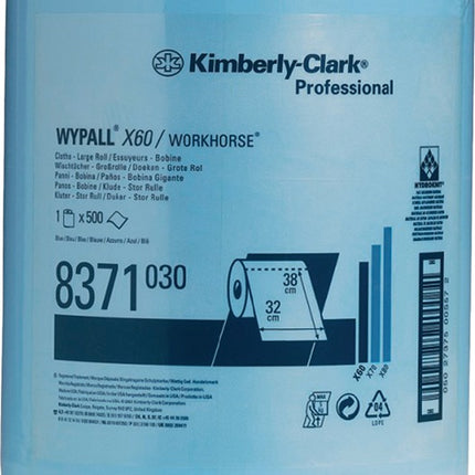 WYPALL Paño de limpieza WYPALL X60 8371 L380xA315 aprox. mm ( 9000469133 )