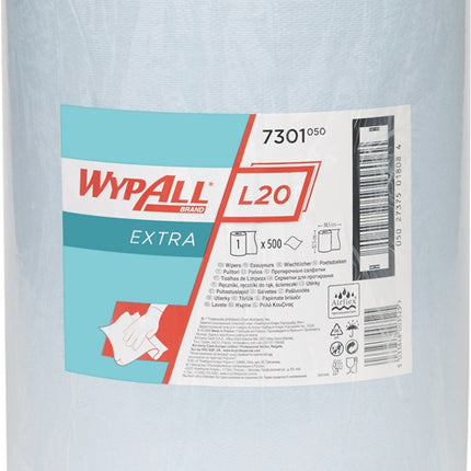 KIMBERLY-CLARK Paño de limpieza WYPALL L20 7301 L385xA325aprox. mm ( 9000469689 )