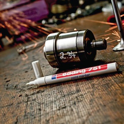 Marqueur peinture EDDING 751 blanc (9000487745)