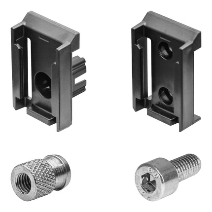 Toolbrothers RHINO Juego de caballetes de taller + Custom Connect 580 x 770 mm 350 kg de capacidad de carga