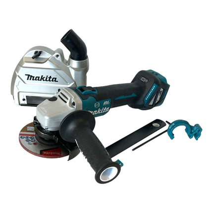 Makita DGA 514 ZJU1 Amoladora angular sin cable 18 V 125 mm sin escobillas + Makpac - sin batería, sin cargador
