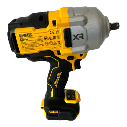 DeWalt DCF 961 NT akumulatorowy klucz udarowy 18 V 1632 Nm 1/2" bezszczotkowy + TSTAK - bez akumulatora, bez ładowarki