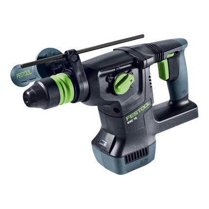 Martello combinato a batteria Festool KHC 18 EB-Basic 18 V 2,6 J SDS-Plus Brushless + 1x batteria ricaricabile 5,0 Ah + Systainer - senza caricabatterie