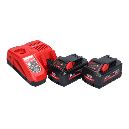 Milwaukee M18 FTHCHS30-802 Akumulatorowa pilarka łańcuchowa z uchwytem górnym 18 V 30 cm ( 4933479587 ) + 2x akumulator 8,0 Ah + ładowarka