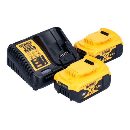 DeWalt DCMPP 568 P2 akumulatorowe nożyce do gałęzi 18 V 38 mm + 2x akumulator 5,0 Ah + ładowarka