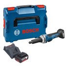 Bosch GGS 18V-23 PLC Amoladora recta profesional a batería 18 V sin escobillas + 1x acumulador 5,0 Ah + cargador + L-Boxx