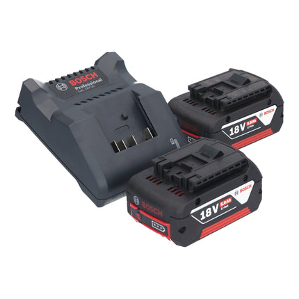 Bosch GGS 18V-23 PLC Professional cordless straight grinder 18 V brushless + 2x rechargeable battery 5.0 Ah + charger + L-Boxx