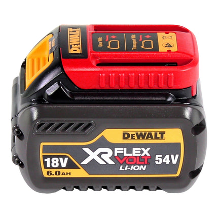 Amoladora angular sin cable DeWalt DCG 460 N 54 V 230 mm + 1x batería recargable 6,0 Ah - sin cargador