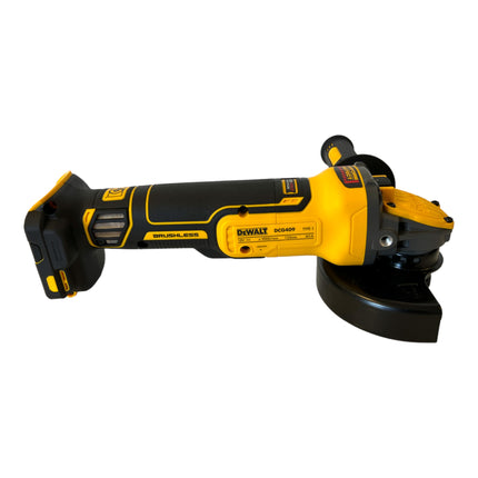 Amoladora angular a batería DeWalt DCG 409 P2T 18 V 125 mm sin escobillas + 2x baterías 5,0 Ah + cargador + TSTAK