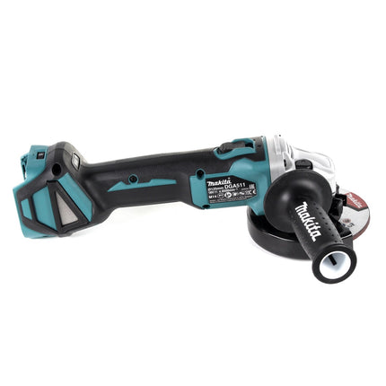 Amoladora angular sin cable Makita DGA 511 ZJ 18 V 125 mm sin escobillas + Makpac - sin batería, sin cargador