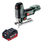 Seghetto alternativo a batteria Metabo ST 18 LT 130 BL 18 V 130 mm senza spazzole + 1x batteria LiHD 5,5 Ah - senza caricabatterie