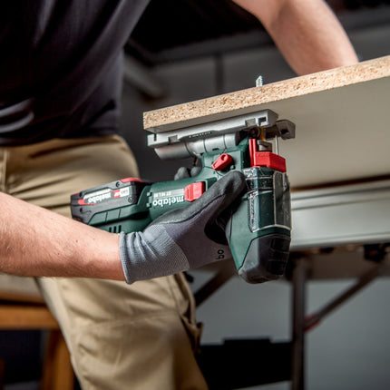 Metabo ST 18 L 90 cordless jigsaw 18 V 90 mm + 1x battery 4.0 Ah + metabox - without charger