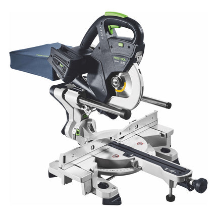 Festool KSC 60 EB-Basic KAPEX Tronçonneuse sans fil 18 V / 36 V 216 mm Brushless + 2x batterie 5,0 Ah + chargeur double