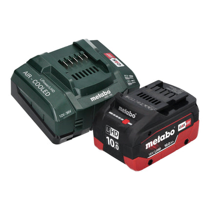 Sierra sable a batería Metabo SSEP 18 LT BL 18 V 32 mm sin escobillas + 1x batería LiHD 10,0 Ah + cargador