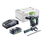 Festool BHC 18-Basic trapano a percussione a batteria 18 V 1,8 J SDS Plus Brushless + 1x batteria ricaricabile 4,0 Ah + caricatore rapido + systainer