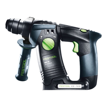 Festool BHC 18-Basic Marteau perforateur sans fil 18 V 1,8 J SDS Plus Brushless + 2x batterie 4,0 Ah + chargeur rapide + Systainer