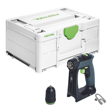 Festool CXS 18-Basic Perceuse-visseuse sans fil 18 V 40 Nm Brushless + 1x batterie 4,0 Ah + chargeur rapide + Systainer