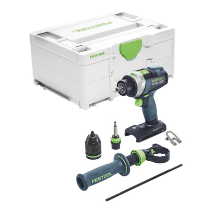 Festool TPC 18/4 I-Basic Perceuse-visseuse à percussion sans fil 18 V 75 Nm + 2x batterie 5,0 Ah + chargeur rapide + Systainer