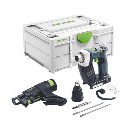Festool DURADRIVE DWC 18-4500 Basic cordless construction screwdriver 18 V 14 Nm brushless + 1x rechargeable battery 5.0 Ah + quick charger + systainer