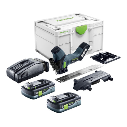 Festool ISC 240 EB-Basic sega isolante a batteria 18 V 240 mm + 2x batteria 4,0 Ah + caricatore rapido + Systainer