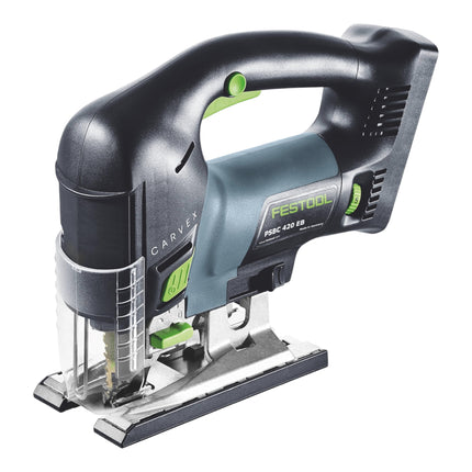Festool CARVEX PSBC 420 Basic sierra de calar pendular sin cable 18 V 120 mm sin escobillas + 1x batería recargable 8,0 Ah + cargador rápido + Systainer
