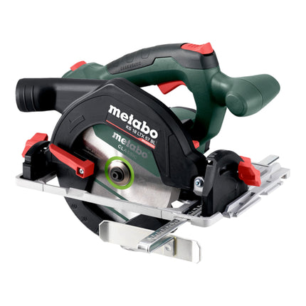 Metabo KS 18 LTX 57 BL sierra circular sin cable 18 V 57 mm ( 611857810 ) + 2x batería LiHD 8,0 Ah + cargador + metabox