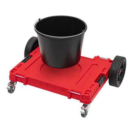 Plataforma de transporte Qbrick System ONE 2.0 Allterrain RED Ultra HD 750 x 542 x 223 mm 120 kg con ruedas giratorias metálicas y freno