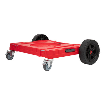 Plataforma de transporte Qbrick System ONE 2.0 Allterrain RED Ultra HD 750 x 542 x 223 mm 120 kg con ruedas giratorias metálicas y freno