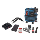 Bosch GAS 18V-12 MC Professional Aspirateur à batterie BITURBO Brushless + 1x batterie ProCore 4,0 Ah + accessoires - sans chargeur
