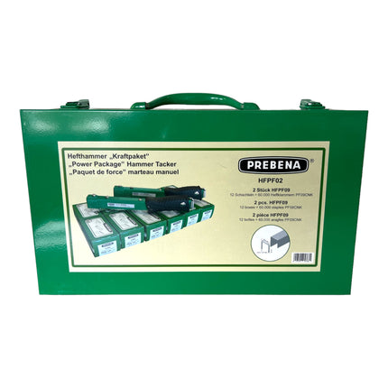 Prebena metal transport case 430 x 255 x 110 mm + universal foam insert