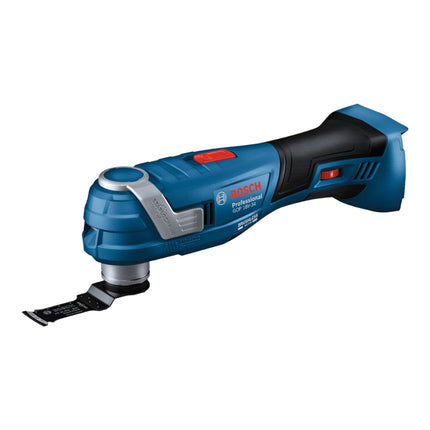 Bosch GOP 18V-34 Cortadora profesional sin cable 18 V Starlock Plus + 2x acumulador 2,0 Ah + cargador + 17 accesorios + L-Boxx