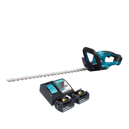 Cortasetos inalámbrico Makita DUH 607 RM2 18 V 60 cm + 2x batería 4,0 Ah + cargador