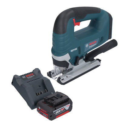 Bosch GST 18V-125 B Sierra de calar profesional sin cable 18 V 125 mm sin escobillas + 1x acumulador 4,0 Ah + cargador