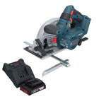 Bosch GKS 18V-57-2 Professional cordless circular saw 18 V 165 mm brushless + 1x rechargeable battery 2.0 Ah + charger