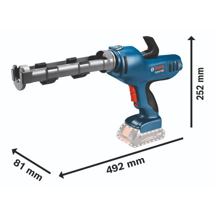 Bosch GCG 18V-310 Professional cordless caulking gun 18 V 310 ml 3.5 kN + 1x ProCORE rechargeable battery 4.0 Ah + charger