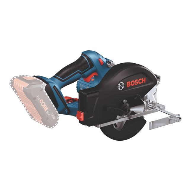 Bosch GKM 18V-50 Professional Cordless Metal Circular Saw 18 V 136 mm Brushless + 1x battery 4,0 Ah + L-Boxx - without charger