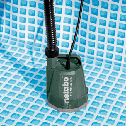 Metabo TPF 18 LTX 7000 cordless submersible pump 18 V 7000 l/h 0.9 bar (601748850) + accessories - without battery, without charger