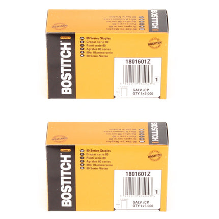 Bostitch Klammern 10.000 Stk. 80er Klammerserie 16 mm Länge - Toolbrothers