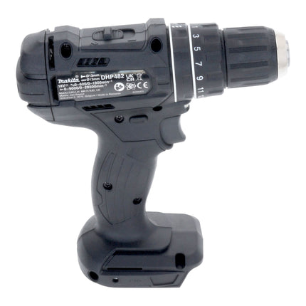Makita DHP 482 ZJB taladro percutor inalámbrico 18 V 62 Nm Negro + Makpac - sin batería, sin cargador