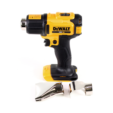 DeWalt DCE 530 N Pistola termica a batteria 18V 530°C + ugello di superficie e riflettore - senza batteria, senza caricabatteria