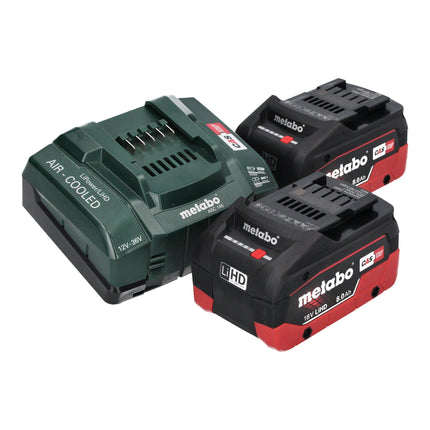 Metabo BS 18 LTX BL I Perceuse-visseuse sans fil 18 V 130 Nm Brushless + 2x batterie LiHD 8,0 Ah + chargeur