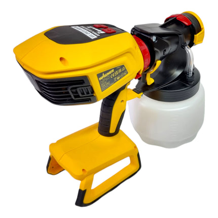 Wagner W600 FLEXiO Universal Sprayer Système de peinture par pulvérisation sans fil 18 V POWER FOR ALL Brushless ( 2420174 ) + accessoires - sans batterie, sans chargeur