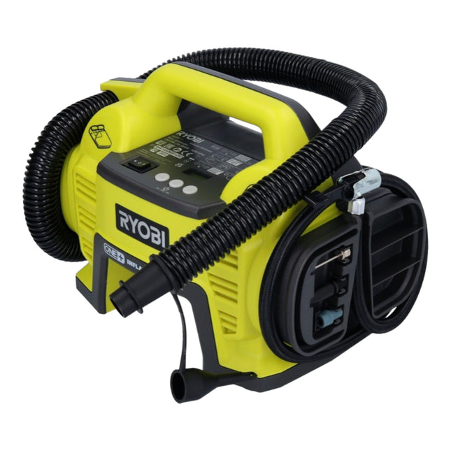 RYOBI R18I-215 Compresor de batería 18 V 10,34 bar de presión + 2x batería 1,5 Ah + cargador