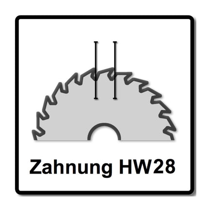 DeWalt DT 1002 QZ Sägeblatt Universal 184 x 2,6 x 16 mm 28 HM Zähne - Toolbrothers