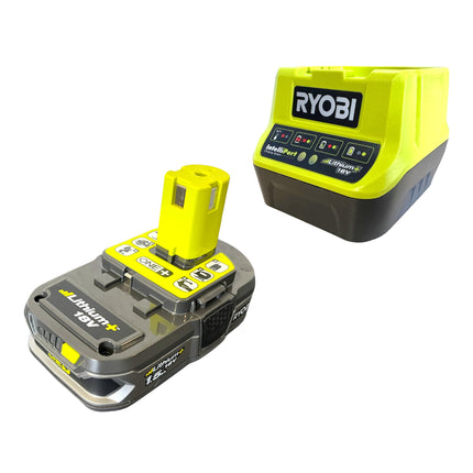 RYOBI R18PI-115 Compresseur manuel sans fil 18 V 10,3 bar + 1x batterie 1,5 Ah + chargeur