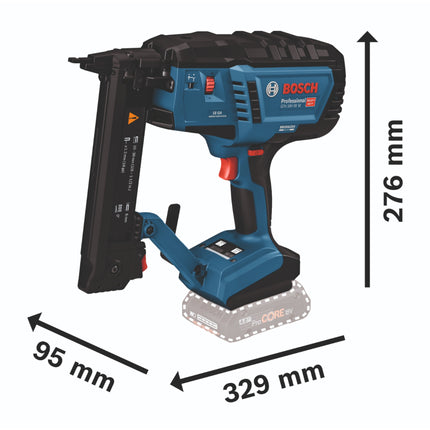 Bosch GTH 18V-38 M Professional Pince à bois sans fil 18 V 5,8 x 10 - 38 mm Brushless ( 0601482501 ) + L-Boxx - sans batterie, sans chargeur