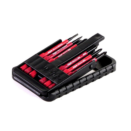 Wiha slimBit electric Bit Set 6 tlg. 2x Schlitz + 2x Phillips + 2x Pozidriv ( 43160 ) + Box - Toolbrothers