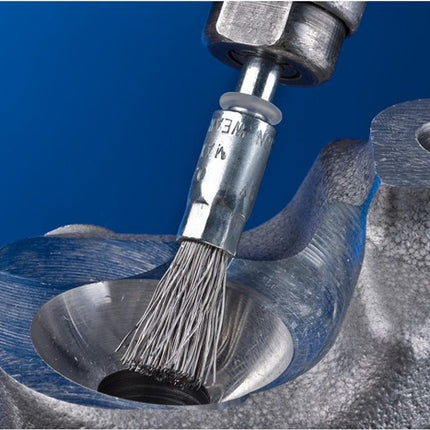 Brosse pinceau PFERD PBU ST ( 8000432589 ) Ø 10 mm Épaisseur de fil 0,35 mm 20000 min-¹